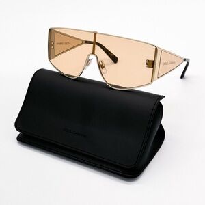 NEW DOLCE&GABBANA DG2305 1365/5A OVERSIZED WOMEN SUNGLASSES